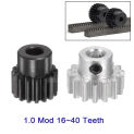 Openbuilds Mod 1.0 Gear Pinion 6.35mm Bore 16/20/32/40 Teeth Motor for Model NEMA23 Stepper Motor Parts