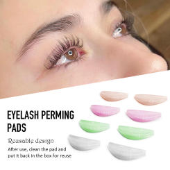 Libeauty NEW Silicone Eyelash Perm Pad Lifting Lashes Rods Shield L Warped Eyelash Curler Accessories Applicator Makeup Tool