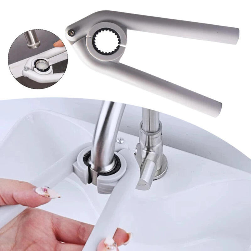 Description Picture 3 of itemFaucet Aerator Wrench Hand Tool Bubbler Removal Spanner Kitchen Bathroom Toilet Tap Repair Plastic Wrenchs Anti Slip Loosening