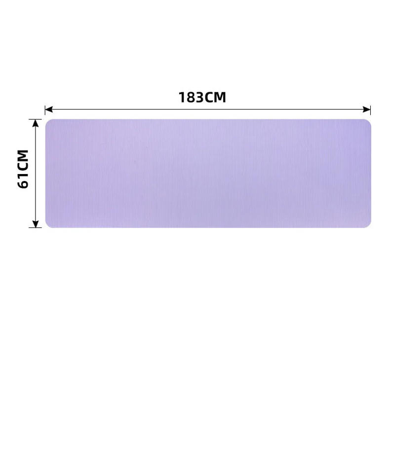 Description Picture 2 of item10MM Thick NBR Yoga Mats Anti-slip Sport Fitness Mat For Exercise Yoga And Pilates Gymnastics Mat Fitness Equipment