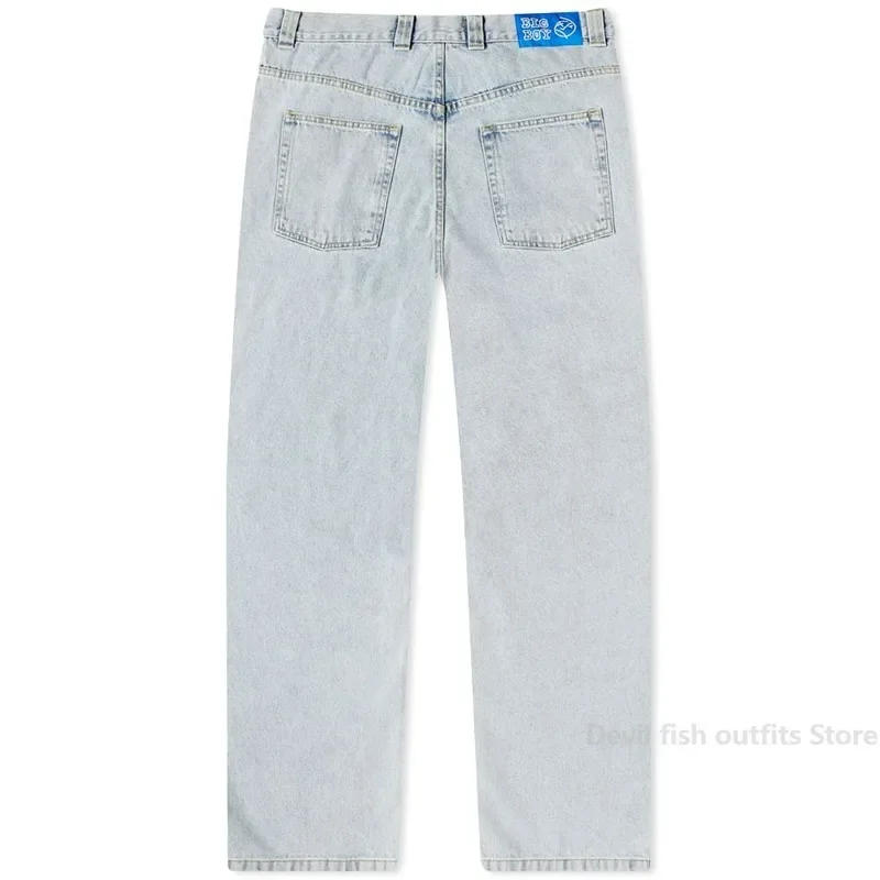 Description Picture 4 of itemHarajuku Big boy Embroidery Denim shorts Hot Sell Men Y2K basketball Skate Men 2024 New in Streetwear Baggy Jeans men clothing