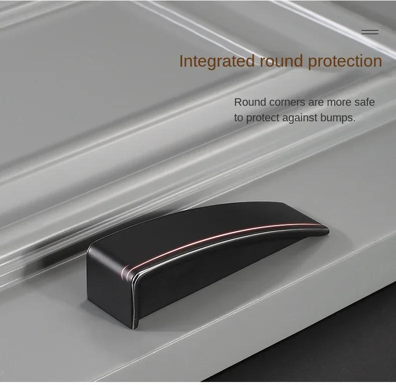 Description Picture 3 of itemChinese Style Wardrobe Door Handles Modern Minimalist Cabinet Door Handles Light Luxury Drawer Handles Small Furniture Hardware