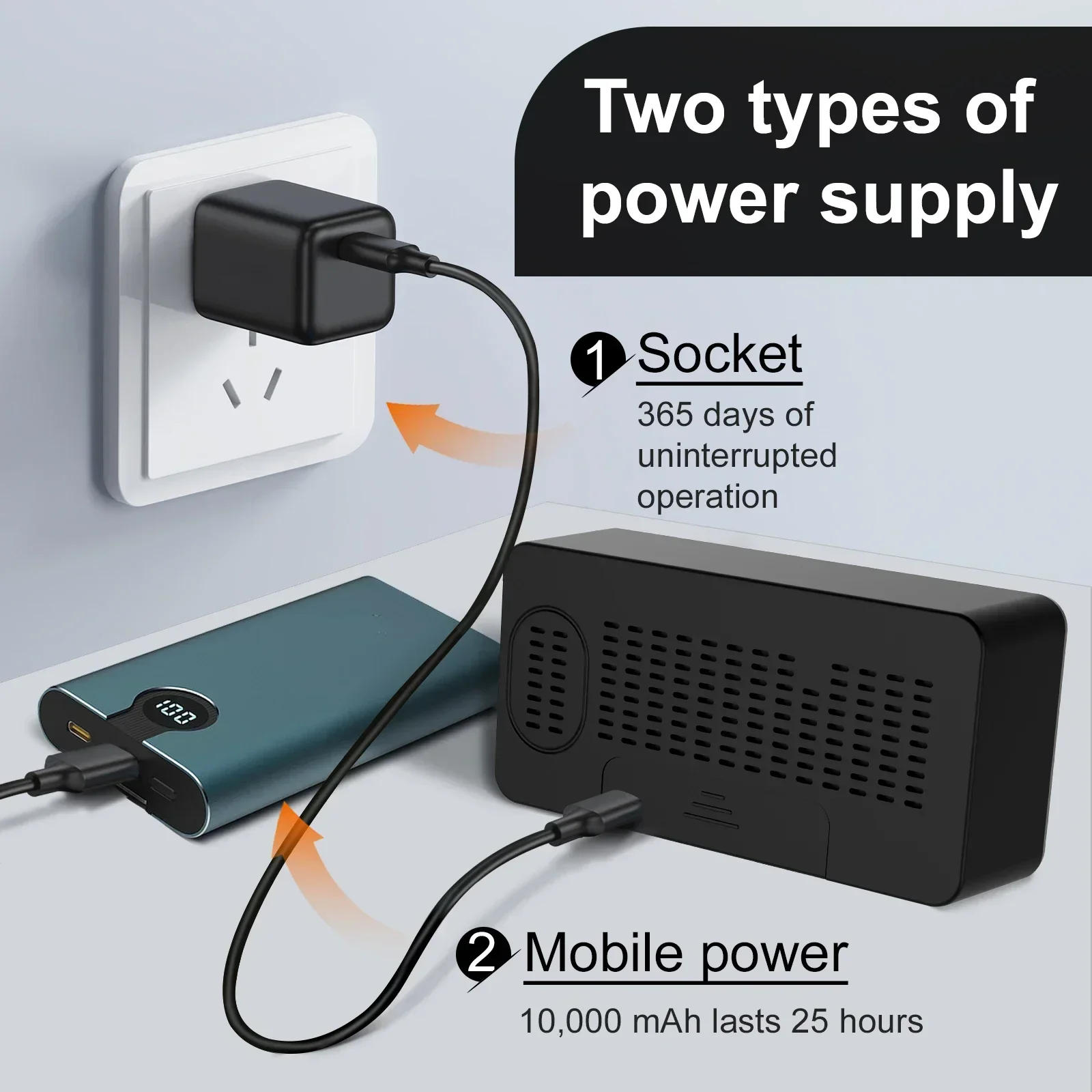 Description Picture 6 of itemMini WiFi Camera Clock Cam HD 1080P Surveillance Cams Night Vision Alarm Monitor Wireless Video Recorder Camcorder Home Security