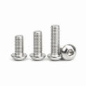 5-50pcs ISO7380 M2 M2.5 M3 M4 M5 M6 M8 304 A2 Round Stainless Steel or Black 10.9 grade Hex Socket Button Head Allen Bolt Screw