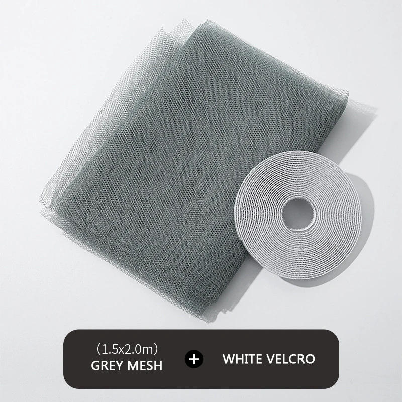 Description Picture 3 of itemFly Mosquito Window Net Insect DIY Simple Mesh Window Screen Net Indoor Mesh Bug Mosquito Net Easy To Fit With Tape Home Textile