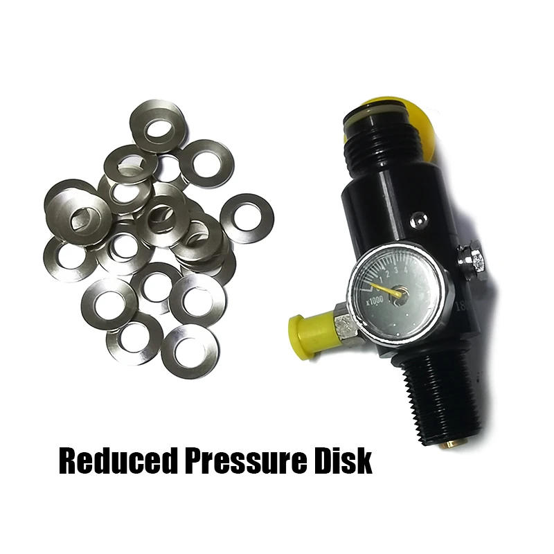 Description Picture 3 of itemHPA Air Tank Cylinder Regulator Reduced Pressure Disk Disc 30/60pcs Accessories