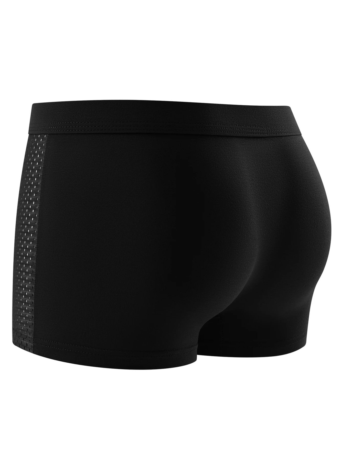 Description Picture 5 of item4 Pcs Men's Underwear Mesh Holes Breathable Comfortable and Soft Fashion Trend Men's Boxer Briefs Athleisure Pants S-2XL