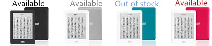 Description Picture 2 of itemeBook eReader Kobo Glo N613 4G/16G/32G 6 inch 1024X768 WIFI e-Book Touch screen e-ink  book Reader Front backlight