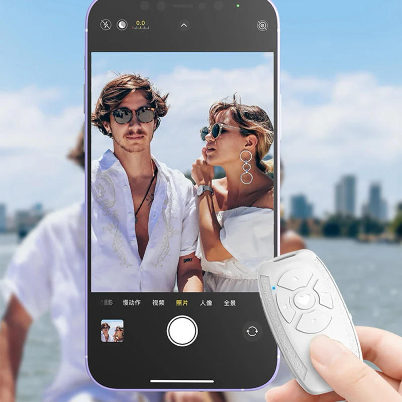 Description Picture 4 of itemRecharegable Bluetooth Remote Control Button Wireless Controller Selfie Camera Stick Shutter Release For Phones e-book Page Turn