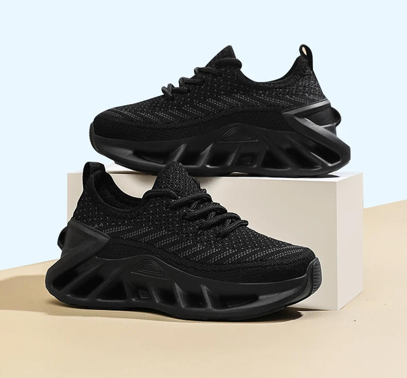 Description Picture 4 of itemKids Shoes Boy Casual Sneakers Platform Comfortable Black White Child School Sports Tenis Boy Shoes Man Woman Sports Shoes