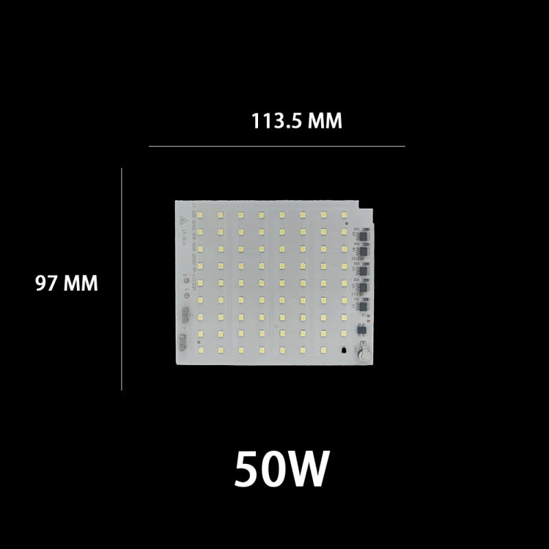 Description Picture 5 of item220V High Lumen 200W SMD2835 LED Chip Matrix LED COB 10W 20W 30W 50W For lighting accessories Spotlight Floodlight LED Bulb DIY