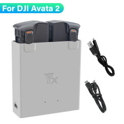 For DJI Avata 2 Battery Charging Hub Two-Way Battery Intelligent Flight Battery Faster Charger for DJI Avata 2 Drone Accessories