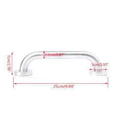 Y1UB 25cm Bathroom Shower Tub Handrail Stainless Steel Safety Toilet Support Gra