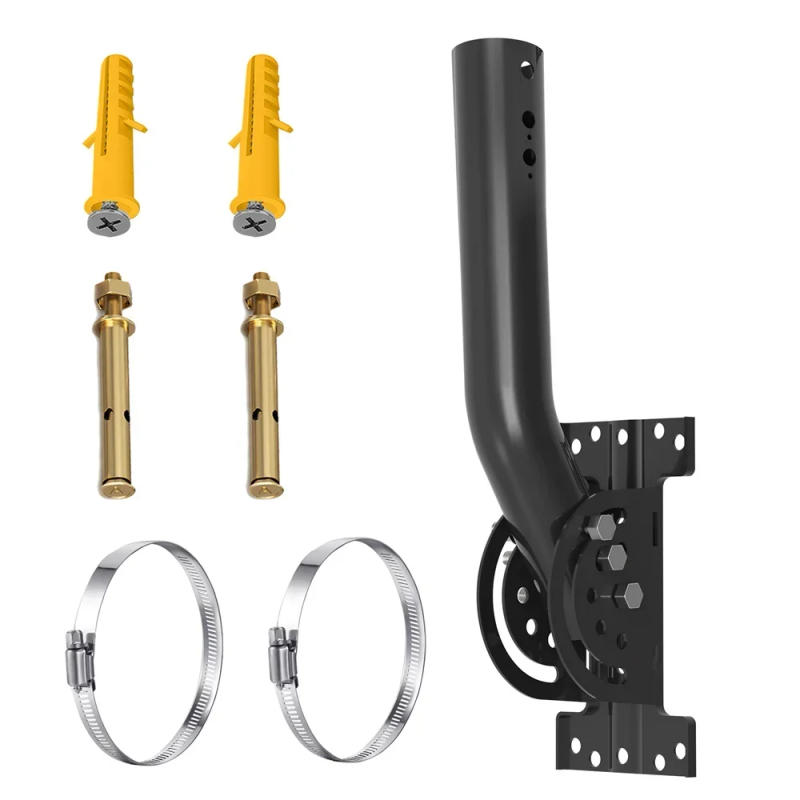 Description Picture 2 of itemMounting J Bracket For Starlink V2 Dish Starlink Adjustable Access Point AP CPE TV antenna WiFi Extender,Weather Station Shelf