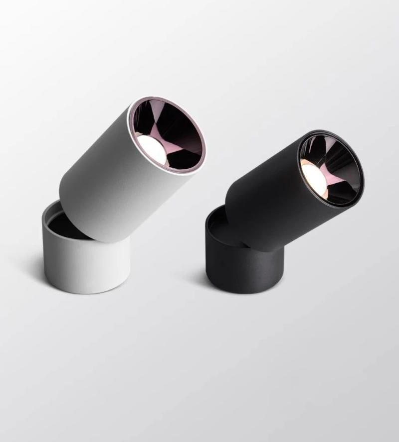 Description Picture 4 of itemLed bright cob spotlights anti-glare folding rotation adjustable Angle shop home living room without main downlight