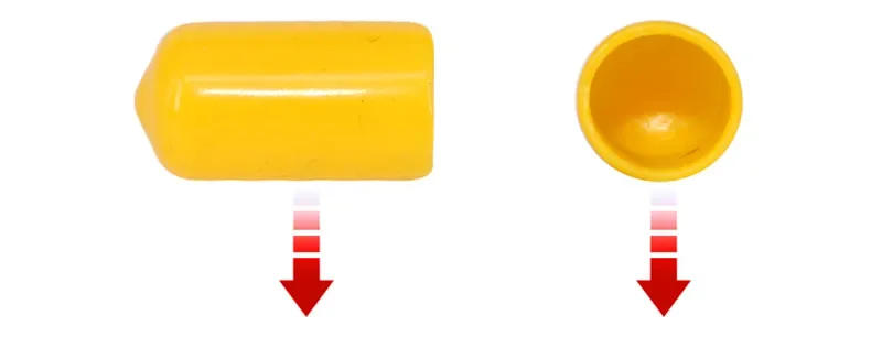 Description Picture 3 of itemScrew Protection Sleeve Rubber Cap Set Stopper Insulating Cover Seals Silicone Cable Tube End Caps Protective Thread Plugs