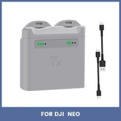 High Quality For DJI Neo Dual Battery Charge Manager Portable NEO Drone Battery Charging Compartment Drone Accessories