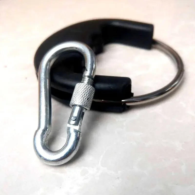 Description Picture 6 of itemM6/M8/M10 304 Stainless Steel Snap Hook with Screw Connecting Link Button Safety Hook Buckle Chain Connector Hasp