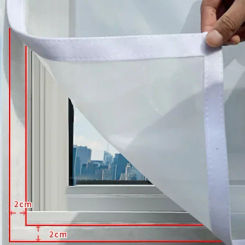 Anti-mosquito window screen self adhesive window mosquito net summer insect proof door mosquitonet for windows Customizable size
