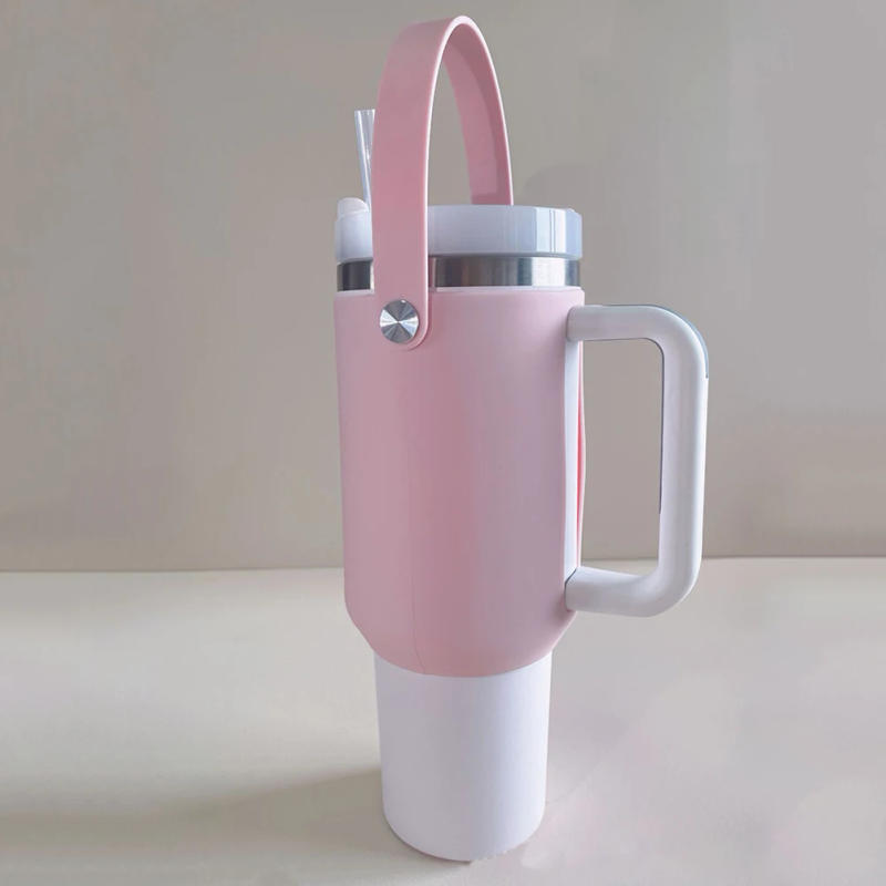 Description Picture 6 of itemCup Protective Sleeve Water Bottle Carrier Bag Sleeve Accessories Reusable Water Bottle Boot Silicone for Stanley Cup 40oz