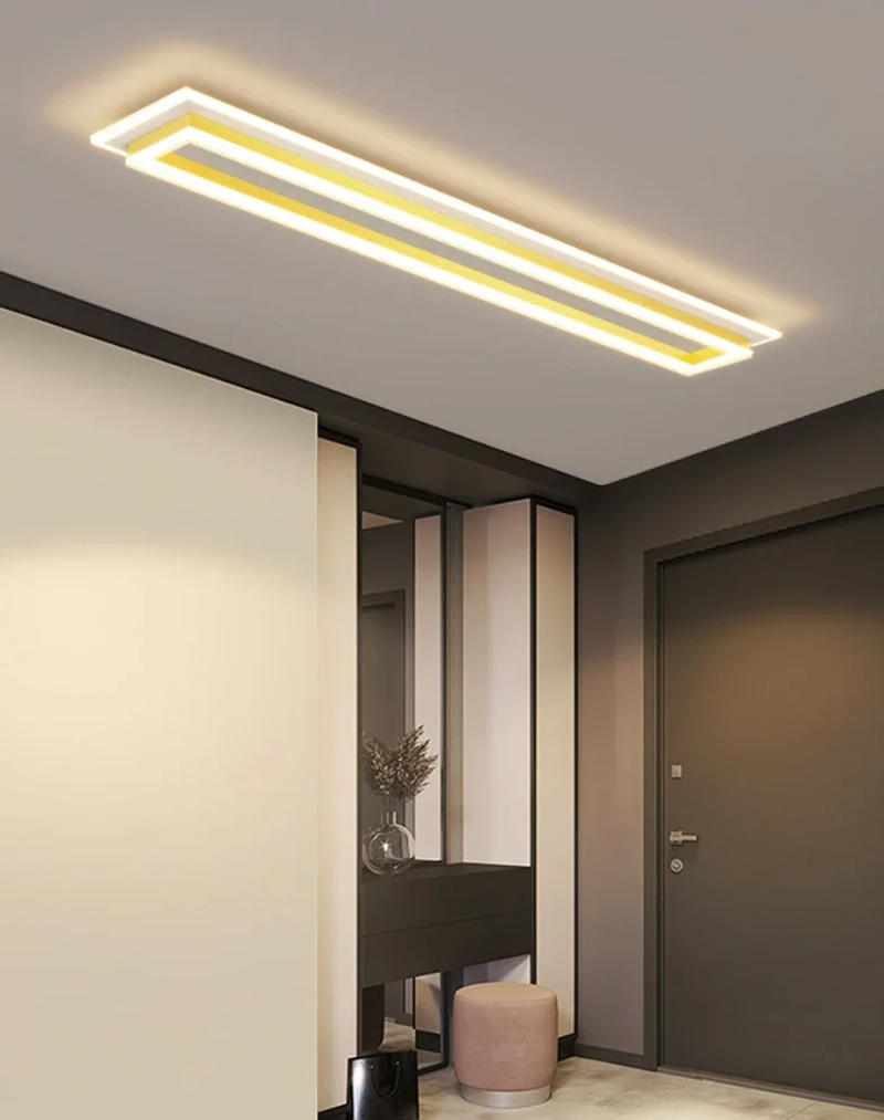 Description Picture 4 of itemCeiling Lamp Aisle Light LED Rectangular Simple Modern Ceiling Chandelier Living Room Decor Corridor Creative Luxury Fixture