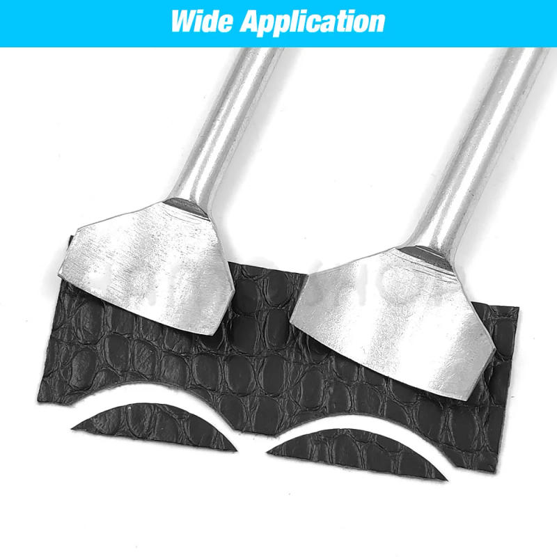 Description Picture 5 of item1PC Half-Round Cutter Punch Tools Leather Craft DIY Leather Belt Wallet Strap Cowhide Punches Set Leathercraft Tools