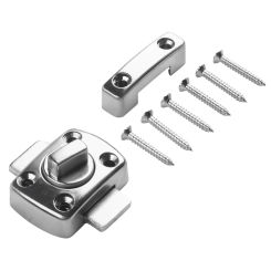 Door Lock Metal Hook Latch Lock Anti-Theft Door Latch Toilet Doors Right Angle Sliding Lock Home Hardware Accessories