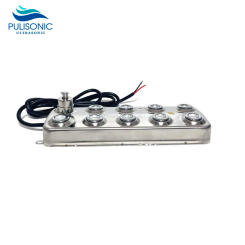 Aluminum Ultrasonic Vibration Wave Fogger With 10 Head Ceramic For Garden Rockery Making Fog