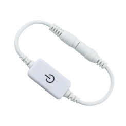 12V Single Color ON OFF Inline Led Touch dimmer switch for led lights Brightness Control Led Dimmer