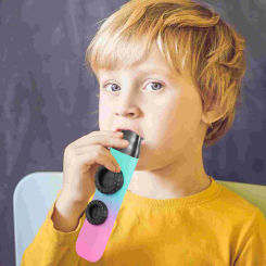 Double Hole Kazoo Piano for Children Kids Aldult Kazoos High-tech Plastic Material Reliable Adults Mouth Instrument Delicate