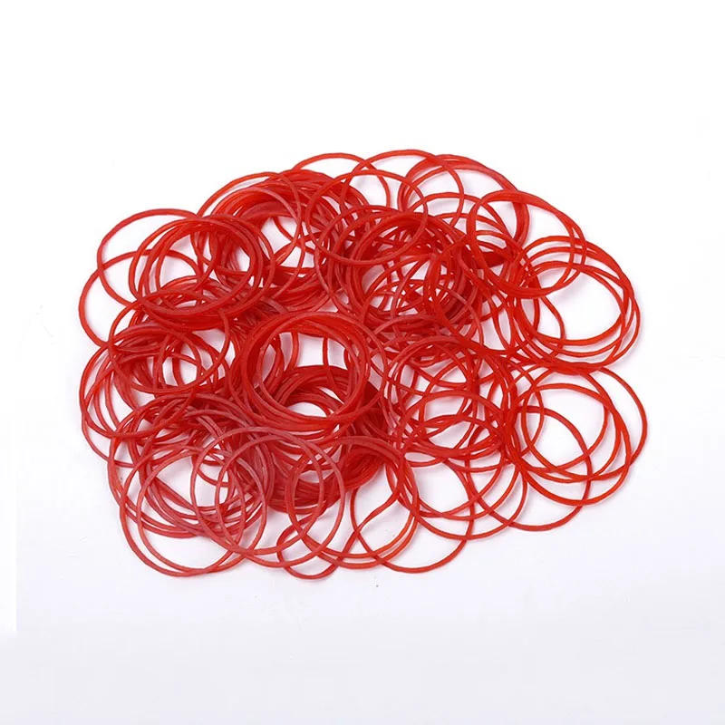 Description Picture 3 of itemHigh Quality Red Latex Rings High Elastic Rubber Bands Supplies Stretchable O Rings Diameter 19mm-60mm