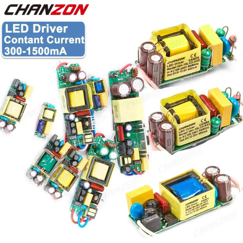 Description Picture 3 of itemLed Driver Constant Current 6W 10W 20W 36W 50W 300Ma  600Ma 900Ma 1500Ma Power Supply AC DC Isolation LED Transformer