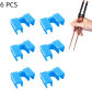 Blue 6PCS