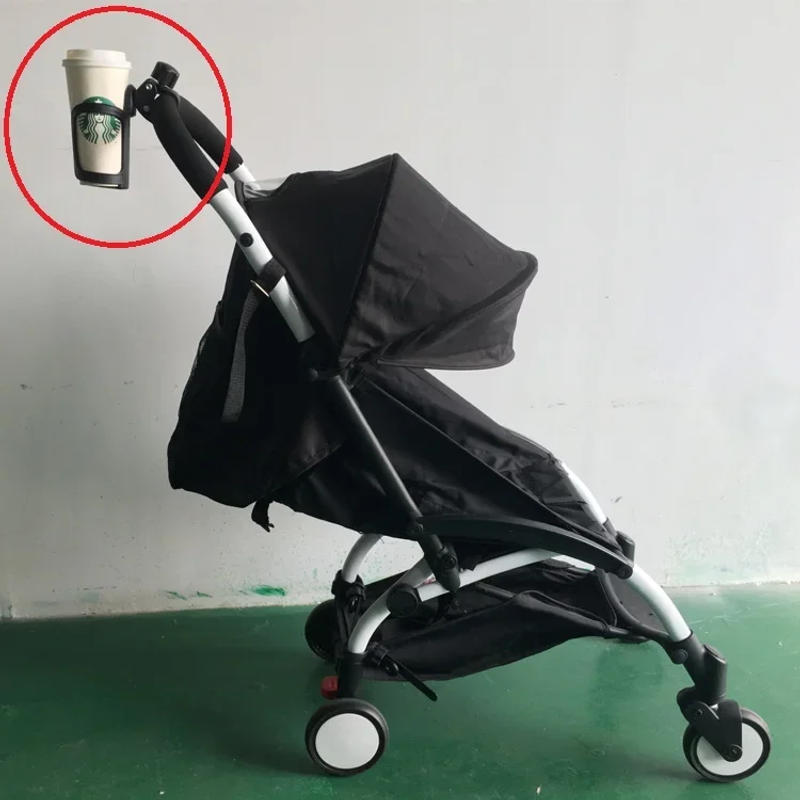 Description Picture 5 of itemuniversal stroller coffee cup holder milk bottle rack water bottle holder fit pushchair prams crib bicycle buggy