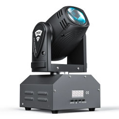 Somspot RGBW Beam Moving Head Light DMX512 Stage Effect Light Projector for DJ Disco KTV Party Wedding Holiday Bar Club