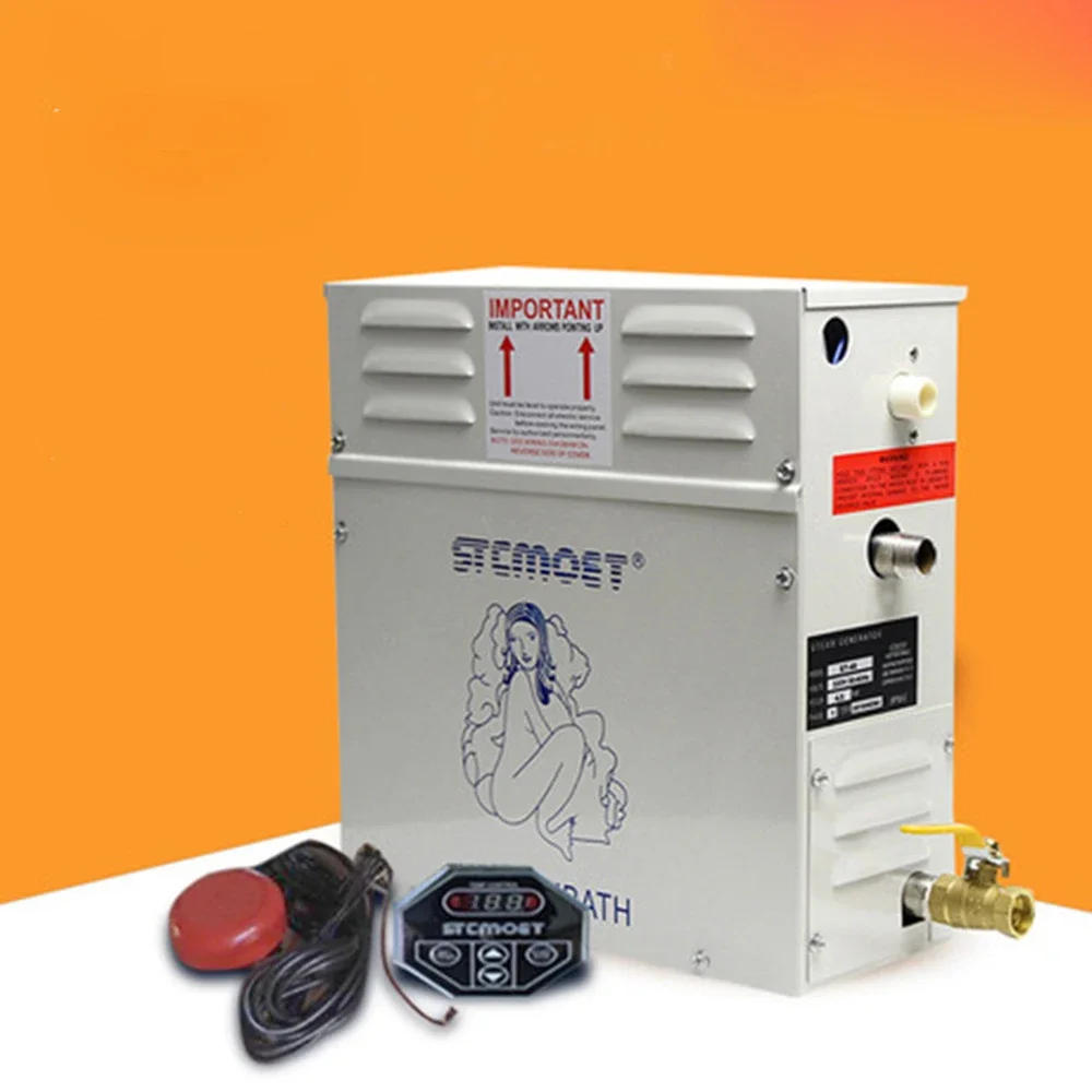 Description Picture 2 of item9KW Timer Steam Generator 220v Ideal for Home Sauna Bath Shower Spa Fumigation Machine with Digital Controller