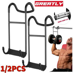 Dumbbell Spotter Hooks 250 Lbs Load Capacity Heavy Power Dumbbells Rack Attachments Safety Connector for Chest Workout