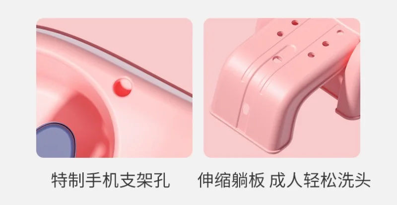 Description Picture 5 of itemBaby Plastic Spa Hair Shampoo Chair Professional Washbasin Therapy Thai Aesthetic Beauty Salon Sillon Peluqueria Furniture