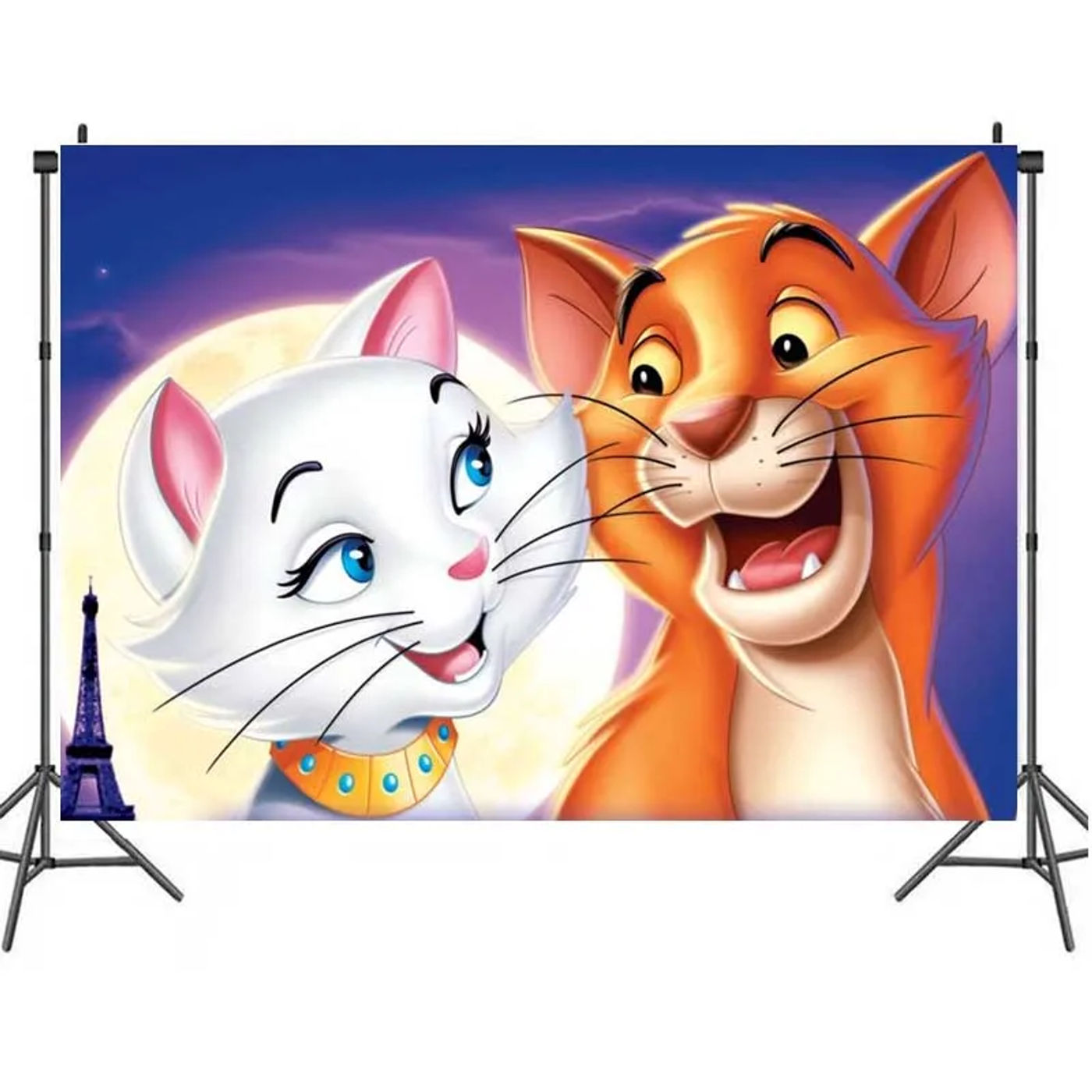 Description Picture 6 of itemMarie Cat Background Baby Shower Party Supplies Photography The AristoCats Backdrop Birthday Wedding Decor Home Decor