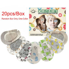 20/60Pcs Cartoon Amblyopia Eye Patches Colorful Child Amblyopia Training Orthoptic Corrected Eyeshade Occlusion New Eye Patch