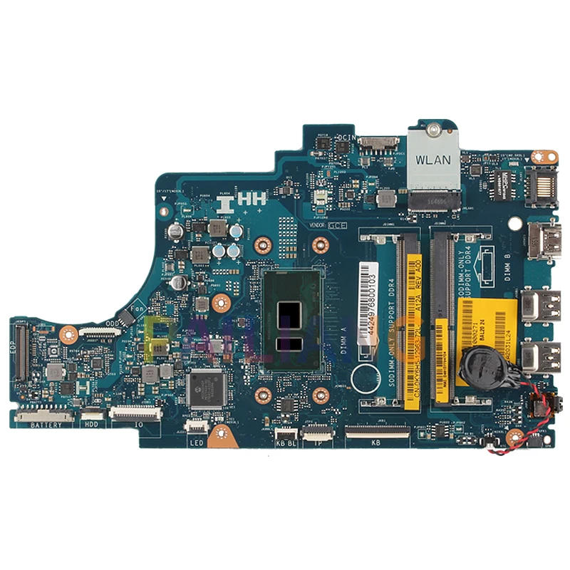 Description Picture 2 of itemFor Dell Inspiron 5567 5767 P66F Notebook Mainboard Laptop BAL21 LA-D802P 4415U i3/i5/i7 7th Gen 081YW5 Motherboard Full Tested