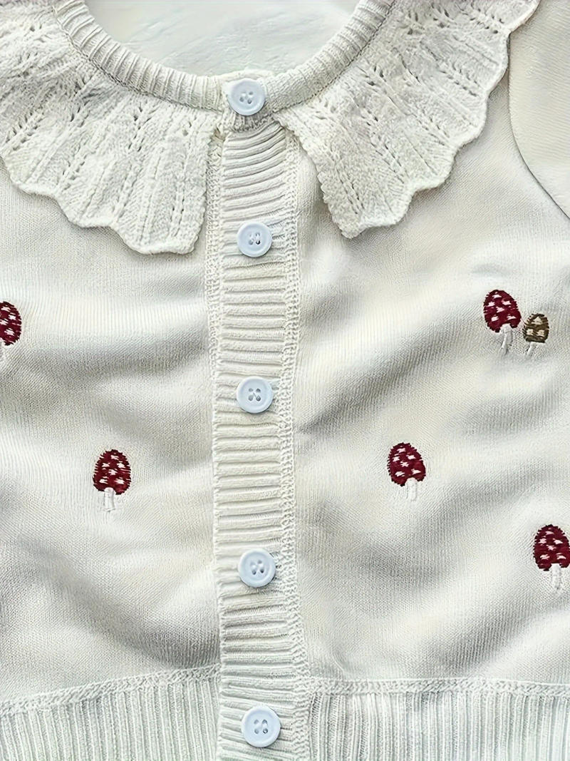 Description Picture 6 of itemAutumn Sweater Cardigan Toddler Autumn Knitted Sweater Baby Girl Clothes Spring and Autumn Jacket