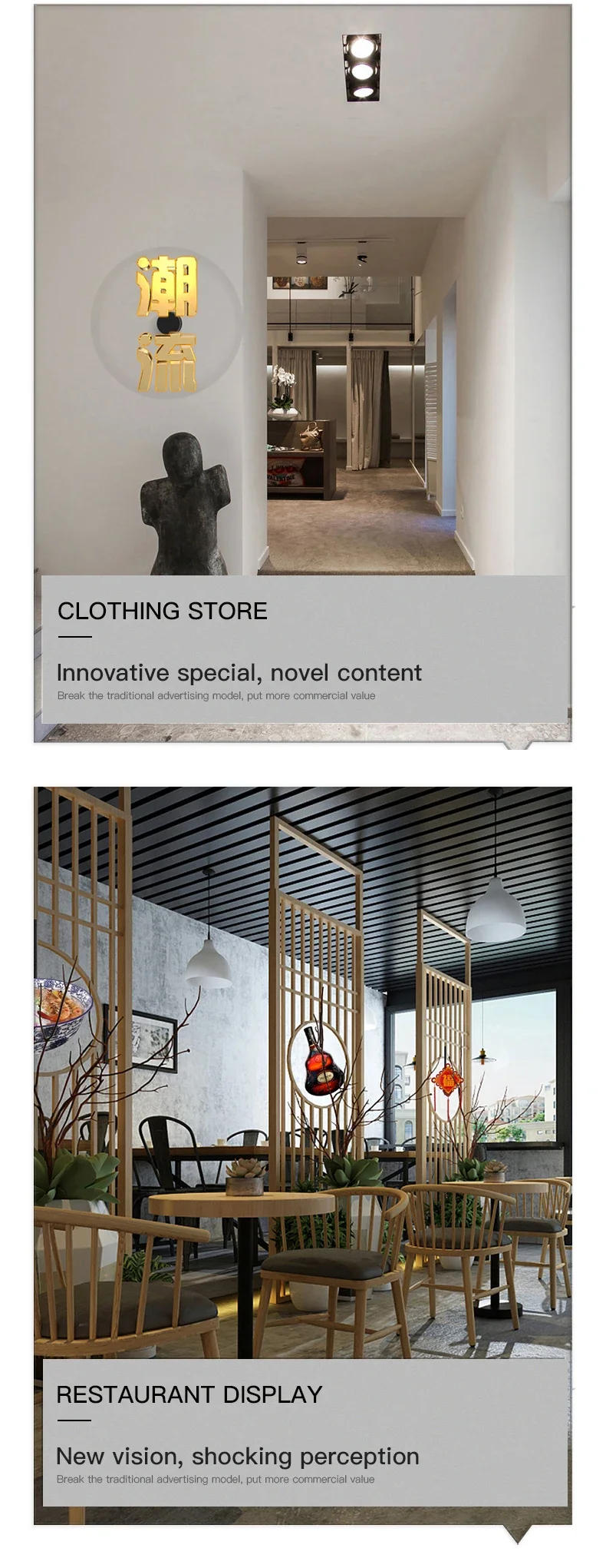 Description Picture 4 of itemHolographic 3d projetor rotary imaging fan screen LED screenless display stereoscopic 45CM advertising machine