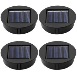4pcs Outdoor Solar Light Waterproof Ip44 Outdoor Lantern 3 Lumens Led Top Light Bulb Atmosphere Lamp for Camping Landscape