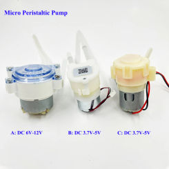 1PC Micro 320/ 260/ 500 Motor water Peristaltic Pump DC 3.7V-5V Self-priming Pump / DC 6V-12V extrusion pump