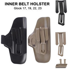 1Pc Tactical Gear Adjustable Covert G-9 Holster Quick-draw Thin Gun Case for Glock 17, 19, 22, 23 Outdoor Hunting Accessories