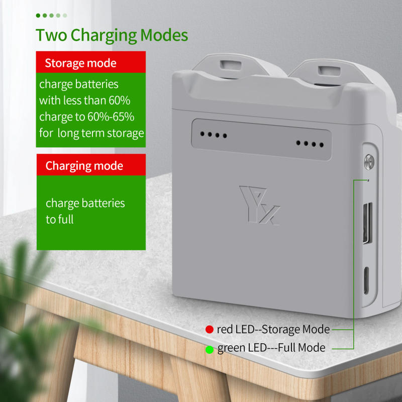 Description Picture 2 of itemTwo-way  Charging Hub Battery Intelligent Charger for DJI NEO Drone Accessories Charging Butler Charging 2 Battery  Housekeeper