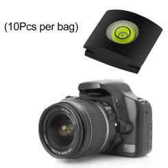 Camera Accessories Flash Hot Shoe Protector Cover Cap Camera Bubble Spirit Level