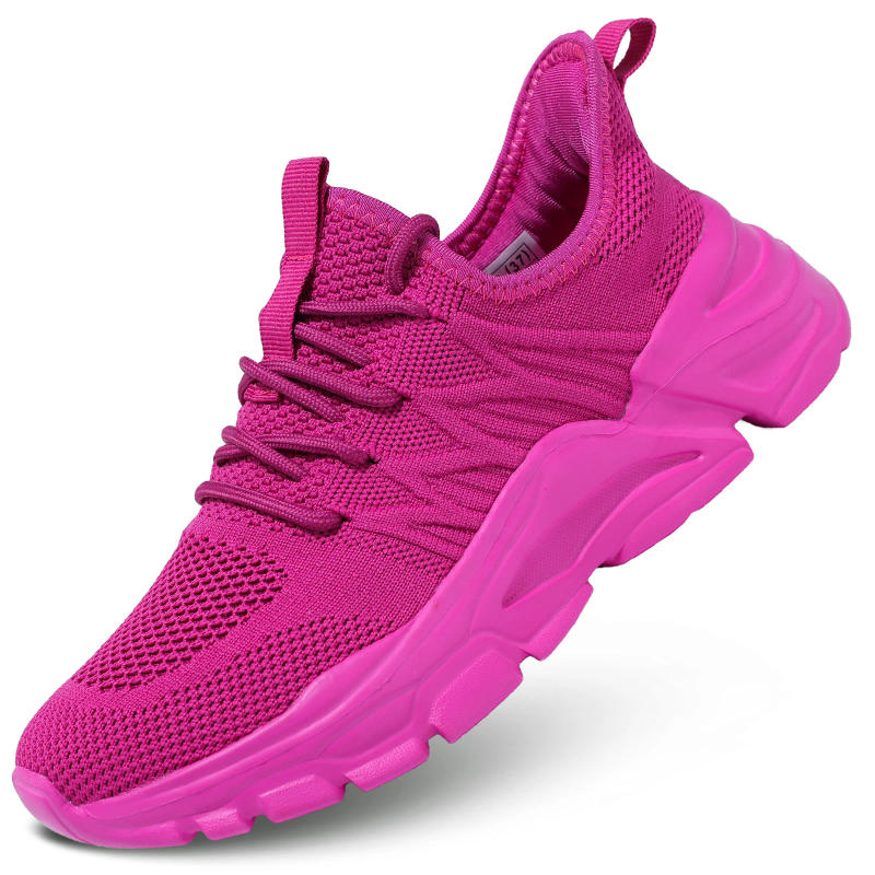 Description Picture 2 of itemWomens Ladies Walking Tennis Shoes Slip on Lightweight Casual Running Sneakers Soft Sole Comfortable Trainers