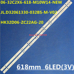 LED Strip 6 Lamp For Haier 32"TV LE32U3000 LE32A31N 06-32C2X6-618-M10W14-NEW ELEFW328 HK315LEDM-JH52H PLDED3273A-B G32dhd58